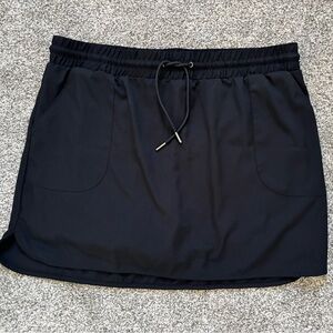 St. John's Bay Black Skort